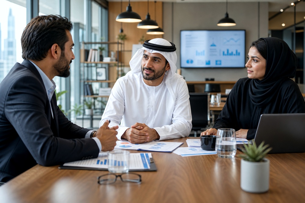 Insurance advisory team meeting